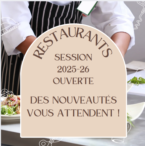 Reouverture de nos restaurants   Nouveautes