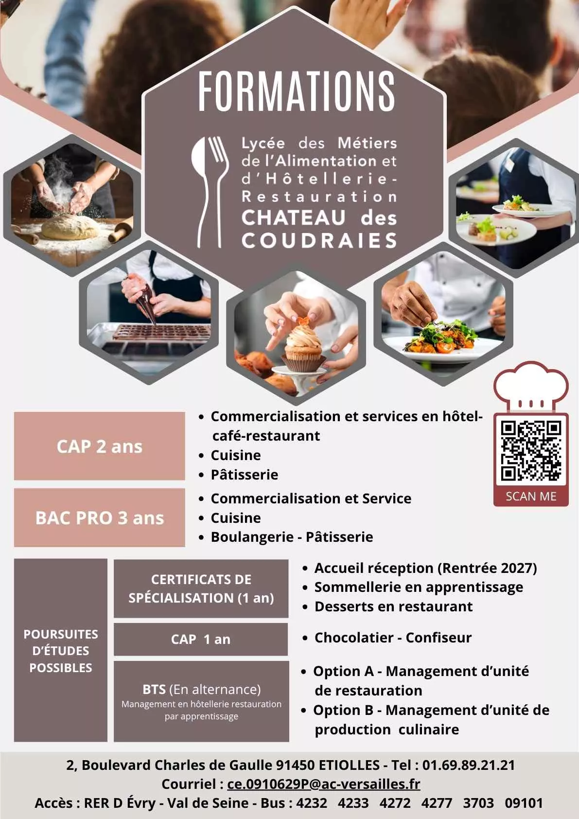 formations proposees  au lycee